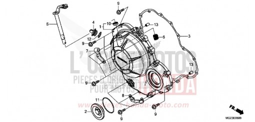 RIGHT CRANKCASE COVER CBR500RAE de 2014